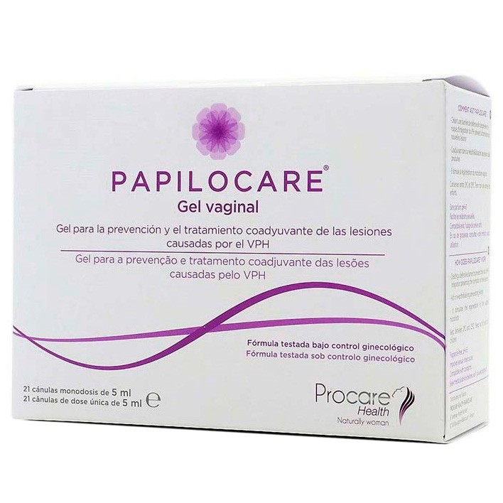 Papilocare gel vaginal 21 canulas x 5ml